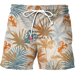 Shorts de Baño Unisex Personalizados 2025 |   Ropa de Playa Tejida Estilo Urbano |   Tela de Lona 100% Poliéster |   Impresión Digital en Color Sólido | - Product Image 2
