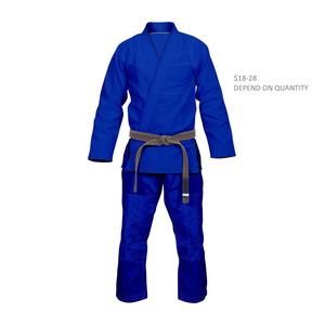 Uniformes de Jiu-Jitsu 100% Poliéster Hechos en Fábrica, Logotipo Frontal Personalizado, Artes Marciales BJJ, Transpirables, Precio de Mayoreo - Product Image 1