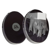 Almohadilla de enfoque de patada de cuero Pu curvada duradera hecha a medida almohadillas de enfoque de entrenamiento de lucha de boxeo para venta en línea