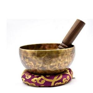 ชุดขันร้องทำจากโลหะชุบทองทำมือ พร้อมเบาะรองนั่ง แกะสลักจากจีน ขัดเงา สไตล์โมเดิร์นและโบราณ - Product Image 6