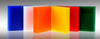 Plaque acrylique transparente anti-fumée stabilisée aux UV de haute qualité certifiée ISO 9001:2015, épaisseur 2-20 mm, extrudée et découpée