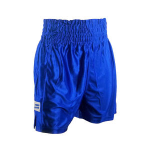 Short de boxe Durable de haute qualité | Logo personnalisé disponible Short de combat de boxe vierge uni - Product Image 4