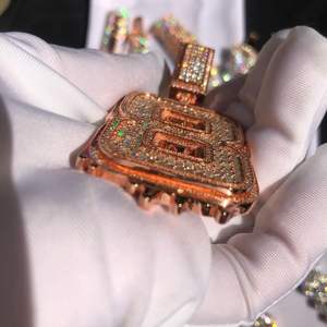 Calidad superior Moda VVS Moissanite Diamante Hip Hop Colgante Diseño personalizado Mejor precio-para niños - Product Image 3