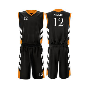 Uniformes réversibles de basket-ball d'équipe équipement de basket-ball de saison d'été - Product Image 4