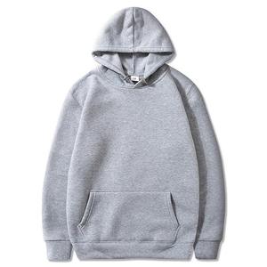 Pull-over à broderie personnalisée Sweatshirts à capuche amples en coton décontractés pour hommes Sweat-shirt à capuche floqué Streetwear - Product Image 6