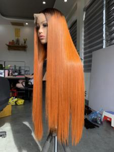 Cheveux humains vierges Remy doublement étirés de qualité supérieure, lisses et soyeux, marque VNHL, 100g, vente en gros, usine du Vietnam - Product Image 2