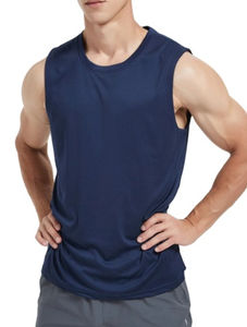 Camiseta sin Mangas para Hombre, Impresión Personalizada de Fotos y Logotipos, 100% Algodón, 140 GSM, Estilo Casual, Talla y Diseño Personalizables - Product Image 3