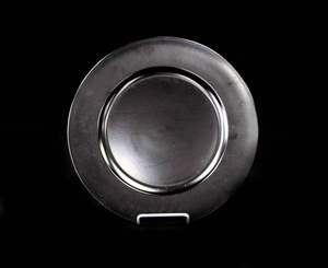 Plato de Presentación Ecológico de Acero Inoxidable, 100 Piezas, Acabado Plateado, para Bodas y Eventos, Estética Moderna y Clásica - Product Image 6