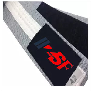 ชุดคาราเต้เข็มขัดสีต่างๆชุดฟิตเนสชุดสำหรับศิลปะการต่อสู้สั่งพิมพ์โลโก้ได้ตามต้องการ - Product Image 3