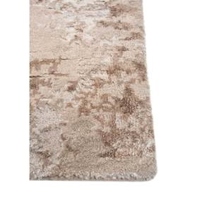 Alfombra Kavi de Lana y Seda de Bambú Anudada a Mano, Diseño Abstracto Beige Marrón para el Hogar, Pasillo, Rectangular, Diseño de Rompecabezas, Hidden Esk-640 (3D) - Product Image 4