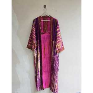 Kimono de Playa Bohemio con Estampado Tie-Dye y Bolsillos, Accesorio para Traje de Baño - Product Image 2