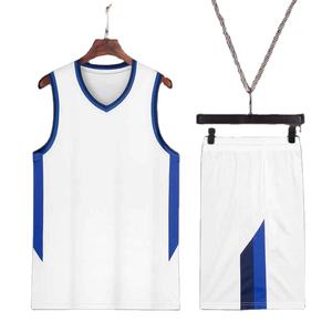Maillot de basket-ball personnalisé pour homme, sans manches, en maille respirante, avec logo d'équipe sur le devant, 100% polyester, impression numérique - Product Image 2