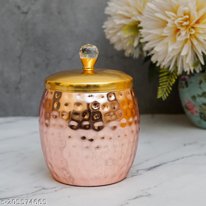 Premium Quality Decorative Dry <b>Fruits</b> Jar Pure Metal Finished Diwali Decoration At Good Prices usage for business gifts - Product Image 6