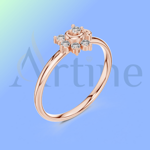 Bague ajustable 18K pour femmes Bijouterie Fabricant - Product Image 1