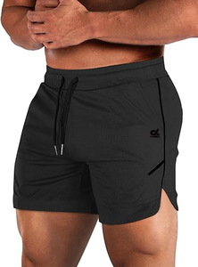 Pantalones cortos de entrenamiento de gimnasio para hombre, pantalones cortos atléticos ligeros para correr, entrenamiento de Culturismo - Product Image 2