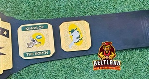 Cinturón de Campeonato de los Green Bay Packers para Adultos, Cómodo y Duradero, Tallas de Cintura Alta, Zinc de 2 mm y 4 mm - Product Image 5