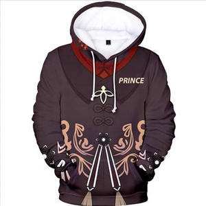 Anime Games Genshin Impact Cosplay sudaderas gráficas sudaderas divertidas para hombres ropa Harajuku moda chico pulóveres con capucha Tops - Product Image 2