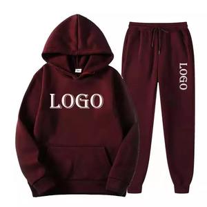 Vente en gros de sweats à capuche pour hommes, ensemble de survêtement et de survêtement unisexe avec Logo personnalisé - Product Image 1
