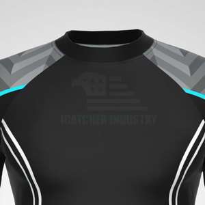 Buena calidad Fight Training Gear Custom Men Rash Guard en precio razonable Mejor calidad Rash Guard - Product Image 5
