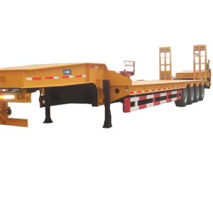 Camión de Carga de Cama Baja de 16m con Cuello de Cisne Hidráulico Desmontable, Cuatro Ejes, 40t, Directo de Fábrica, Buen Precio y Calidad - Product Image 1
