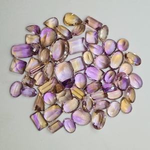 50 carats Lot de mélange forme amétrine pierre taillée naturelle de qualité supérieure amétrine pierre à facettes fabrication de bijoux prêt à expédier prix bas - Product Image 4