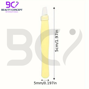 Stainless Steel Eyebrow Tweezers, Colored Beauty <b>Makeup</b> <b>Tool</b> for Hair Removal, Double Eyelid False Eyelashes - Product Image 6
