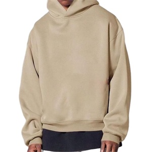 Sweat à capuche unisexe décontracté surdimensionné, très apprécié, 100 % coton, coupe régulière, coupe-vent et confortable pour l'hiver - Product Image 1