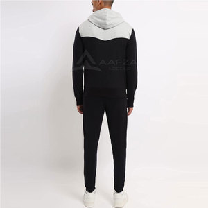 Survêtement à capuche zippé pour homme, design optimal, 100% coton de haute qualité, hiver, marque privée, grandes tailles, couleur unie, fabriqué au Pakistan, respirant - Product Image 6