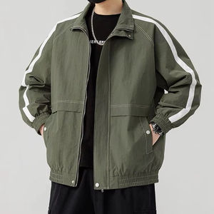 2025 veste universitaire légère de Style coréen pour hommes broderie personnalisée Logo Style de rue grande taille saison d'hiver fournisseur indien - Product Image 1