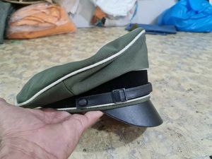 German Pipers Style Down Shape Cap Headwear Reproducción histórica Fábrica Sombreros - Product Image 5