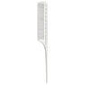 YS Professional 216mm White Ring <b>Comb</b> Salon and Home Use Hair Cutting <b>Comb</b> with PC Handle - Product Image 2
