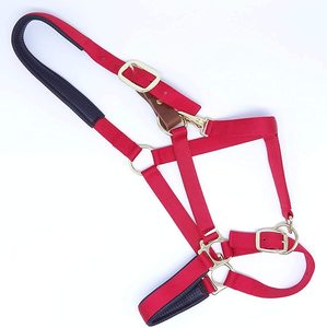 Sillín inglés de nailon de alta calidad, cabestro ajustable, suave y cómodo, acolchado, precio de plomo - Product Image 2