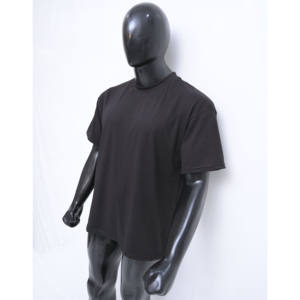 Camiseta de lujo con estampado relajado Atlético regular ajustada peso pesado transpirable entrenamiento causal de alta calidad personalizado al por mayor - Product Image 5