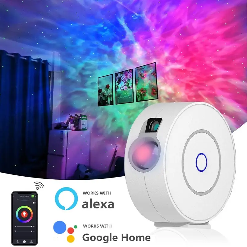 Nouvelle vente bébé enfants étoile étoilé wifi bluetooth tuya avec contrôle par application projecteur de veilleuse étoile intelligente