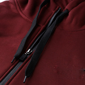 Sudadera con capucha para hombre al por mayor, 100% algodón, felpa francesa, corte regular, ajuste slim, bordado personalizado, OEM - Product Image 2