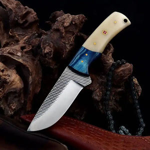 มีดเหล็ก D2 ความแข็งสูง สำหรับตั้งแคมป์ ล่าสัตว์ พกพาในชีวิตประจำวัน มีดใบตายสำหรับตั้งแคมป์ - Product Image 3