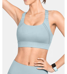 Ropa interior directa de fábrica, Sujetador deportivo sin costuras de apoyo en la espalda hermosa, ropa de yoga personalizada para mujeres atletas - Product Image 1