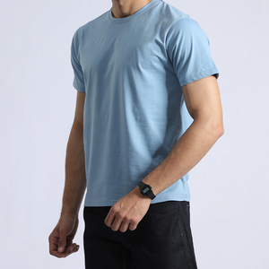 T-shirts en polyester pour hommes de haute qualité, personnalisés, unis, surdimensionnés, courts, imperméables, à séchage rapide, écologiques, fabriqués au Pakistan - Product Image 2