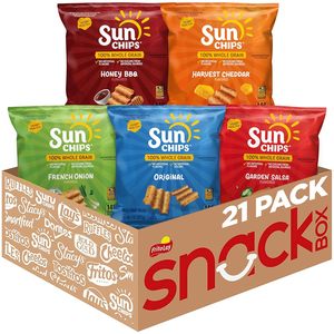 SunChips, Chips 100% de Cereales Integrales, Paquete Variado, Bolsas de 1 oz, Paquete de 21 - Product Image 1