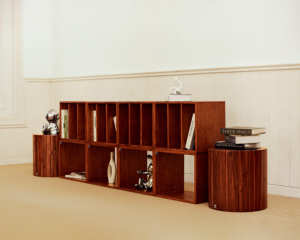 Juego de 8 Cajas de Almacenamiento Modulares Modernas de Madera de Acacia, Cajas Organizadoras Apilables de Madera, Impermeables y Ecológicas para el Hogar y la Oficina - Product Image 2