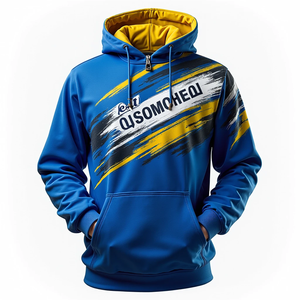 Sudaderas con Capucha Extra Grandes de Forro Polar para Hombre, Duraderas, Sublimadas, Mezcla de Algodón, Ecológicas, Personalizables, Ropa Casual de Calle - Product Image 1