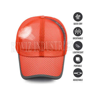 Baseball en maille fabriqué en usine dans des chapeaux de fabricant de couleurs différentes 2024 nouveau Design hommes chapeaux de Baseball en maille - Product Image 5