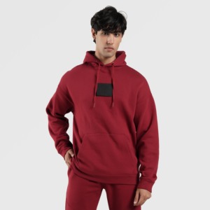 Sudadera con Capucha Gladiator Personalizada en Color Granate, Bordado 3D y Estampado de Silicona, Tallas XXS a 6XL, Peso de Tela de 320 g/m² - Product Image 1