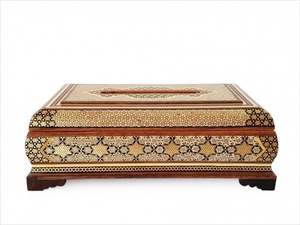 RAMDAN Pafu Ramadan Mubarak decoración del hogar regalo islámico Eid decoración Eid signo Eid caja de madera Cajas de Regalo - Product Image 2