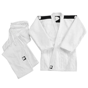Tenues de boxe WKF d'arts martiaux KATA avec broderie de logo personnalisée, polyester/coton extensible, unisexe - Product Image 6