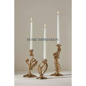 Venta al por mayor de la mejor calidad de tamaño de forma personalizada mesa de centro de mesa candelabro decoración de Mesa de la India - Product Image 2