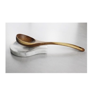 Repose-cuillère en marbre durable sur mesure pour cuisinière, design moderne écologique, utilisation en restaurant, ustensile de cuisine, couverts, baguettes - Product Image 5