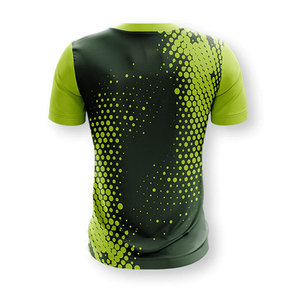 T-shirt de sport pour homme, vêtements de sport, entraînement en salle de sport, séchage rapide, polyester, course à pied, fitness, t-shirt d'équipe, OEM/ODM disponible - Product Image 5