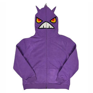 Haute qualité hiver nouveau personnalisé homme à manches longues fermeture éclair à capuche nouvelle mode à la mode sweats à capuche fermeture éclair complète hommes sweats à capuche - Product Image 6