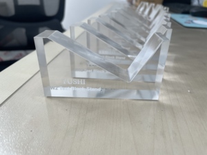 Blocco di calibrazione ad ultrasuoni V2 e supporto in acrilico per la calibrazione dell'angolo e della sensibilità del rilevatore di difetti - Product Image 5